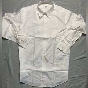 Paul Fredrick Crisp White Dress Shirt